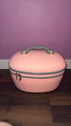Davidts Beauty-case, Ophalen of Verzenden, Roze, Hardcase, Zo goed als nieuw