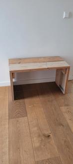 Steigerhout speeltafel bureau B80/D39,5/H46,5, Ophalen, Zo goed als nieuw