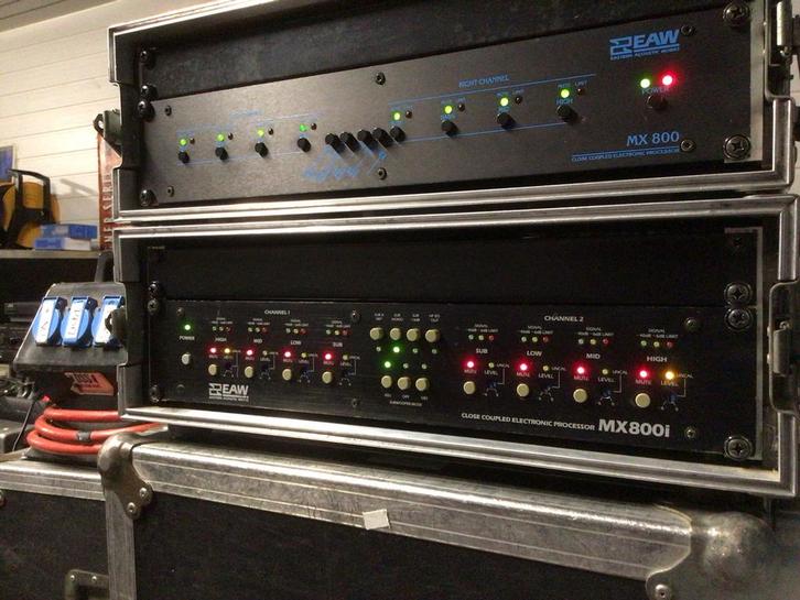 EAW MX 800i en MX 800, Muziek en Instrumenten, Versterkers | Keyboard, Monitor en PA, Zo goed als nieuw, Minder dan 500 watt, Ophalen