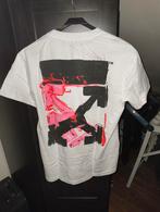 Off-White Acrylic Arrow Short-Sleeve Slim Tee 'White/Fuchsia, Maat 48/50 (M), Wit, Nieuw, Ophalen of Verzenden