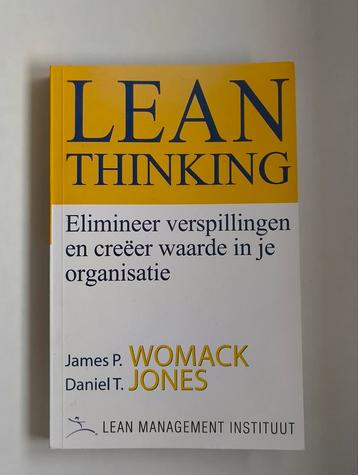 Lean Thinking | James P. Womack & Daniel T. Jones
 beschikbaar voor biedingen