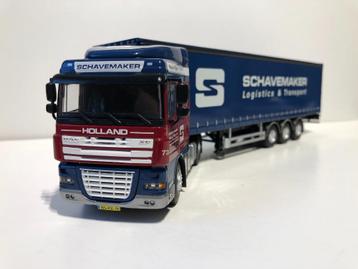 1-50 WSI Daf XF 105 en Tautliner Schavemaker beschikbaar voor biedingen