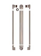 Badkamer / sanitair / toulet Slim tube platte afvoerbuis, Afvoer, Nieuw, Ophalen of Verzenden, Rvs