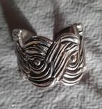 Prachtig sierraad, servetring of armband periode 1950., Ophalen of Verzenden, Zilver, Armband