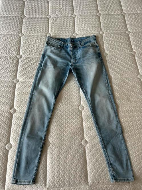 Daily Aesthetikz skinny jeans W31 L32, Kleding | Heren, Spijkerbroeken en Jeans, Zo goed als nieuw, Overige jeansmaten, Blauw