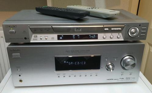 Sony stereo set str-dg520 receiver + cd dvd speler dvpns700v, Audio, Tv en Foto, Stereo-sets, Gebruikt, Cd-speler, Dvd-speler