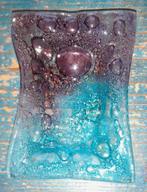 Handgeblazen schaaltje/asbakje vintage jaren '70, Ophalen of Verzenden