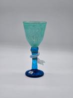 Jan Stievens Wijnglas met Slang, Antiek en Kunst, Antiek | Glas en Kristal, Ophalen of Verzenden