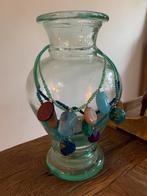 Korte kleurrijke ketting, Blauw, Nieuw, Ophalen of Verzenden, Overige materialen