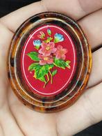 prachtige vintage broche, Ophalen of Verzenden, Zo goed als nieuw, Zilver, Overige materialen