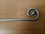 gordijn roede 140 cm met eindstukken spiraal vorm - compleet, Huis en Inrichting, Ophalen, Zo goed als nieuw, 100 tot 150 cm, Minder dan 100 cm