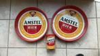 Amstelbier dienblad, Ophalen, Gebruikt, Reclamebord, Plaat of Schild, Overige merken