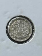 Schitterend dubbeltje 1919, Postzegels en Munten, Munten | Nederland, Zilver, Ophalen of Verzenden, 10 cent, Koningin Wilhelmina