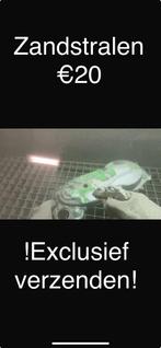 Zandstralen, Eén persoon