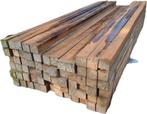 Hardhouten palen 80x80 mm / 8x8 cm / 8.0x8.0 cm, Ophalen, Palen, Nieuw, Hardhout