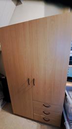 Kledingkast en smalle kast met lades, Huis en Inrichting, Overige materialen, Gebruikt, 50 tot 100 cm, Modern