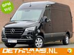 Mercedes-Benz Sprinter 317CDI 170PK L2H2 9G-TRONIC / Distron, Auto's, Automaat, Gebruikt, 4 cilinders, Zwart