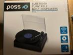 Poss Bluetooth platenspeler met ingebouwde speakers, Nieuw, Platenspeler, Ophalen