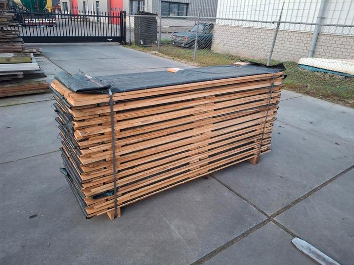 Robinia beschoeiing Schotten, Tuin en Terras, Palen, Balken en Planken, Nieuw, Palen, 250 cm of meer, Ophalen