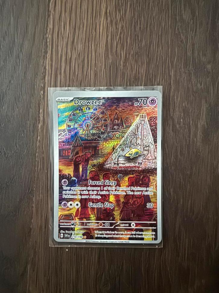 Drowzee 210/198 Illustratie Zeldzaam mint - Nieuwstaat!, Hobby en Vrije tijd, Verzamelkaartspellen | Pokémon, Nieuw, Losse kaart