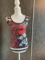 Leuke top met pailetten desigual maat m, Maat 38/40 (M), Ophalen of Verzenden, Zo goed als nieuw, Rood