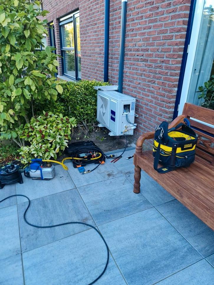 Stek gecertificeerd airco en warmtepomp monteur, Witgoed en Apparatuur, Airco's, Nieuw, Wandairco, 100 m³ of groter, Ophalen