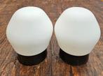 1vintage plafond lamp melkglas, Huis en Inrichting, Lampen | Plafondlampen, Ophalen of Verzenden, Gebruikt