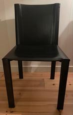 MATTEO GRASSI eetkamerstoelen -zwart- 4 stuks, Huis en Inrichting, Stoelen, Ophalen, Gebruikt, Zwart, Metaal