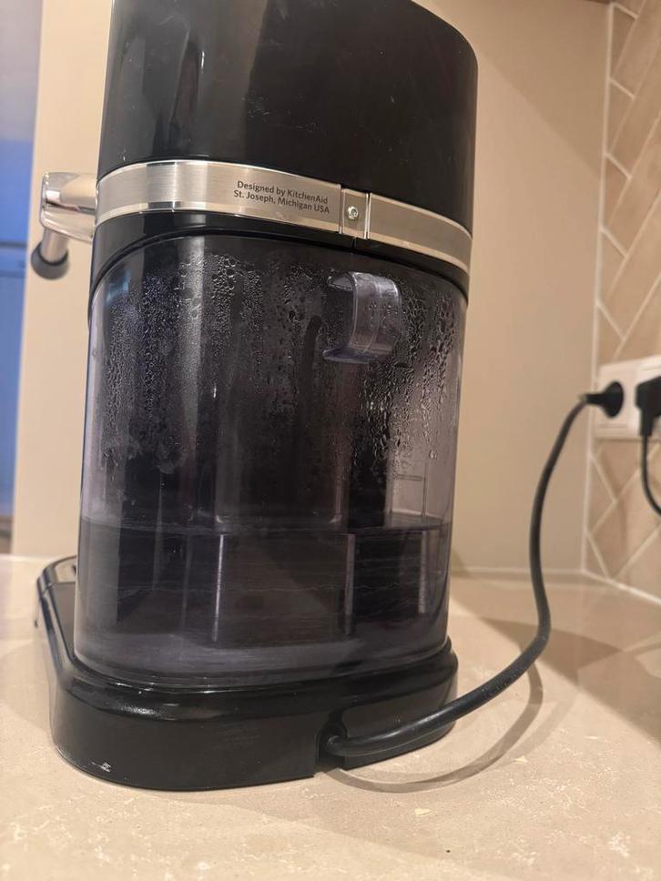 KitchenAid Espresso Machine+melkopschuimer,Zo goed als nieuw, Witgoed en Apparatuur, Koffiezetapparaten, Zo goed als nieuw, Koffiepads en cups