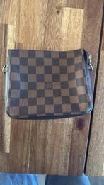 Vintage Louis Vuitton Damier Ebene Tasje, Ophalen of Verzenden, Zo goed als nieuw, Bruin, Handtas
