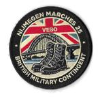 Britse badge Vierdaagse Nijmegen, Ophalen of Verzenden, Overige soorten, Engeland, Embleem of Badge