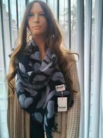 Nieuwe Pom Amsterdam wollen sjaal met bladerprint, Verzenden, Maat 46/48 (XL) of groter, Nieuw, Sjaal