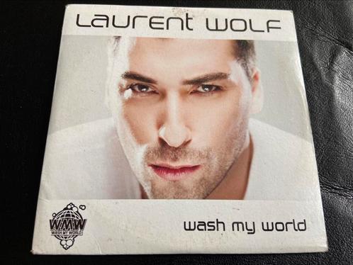 Laurent Wolf - Wash My World / No Stress (CD Single), Cd's en Dvd's, Cd's | Dance en House, Gebruikt, Ophalen of Verzenden