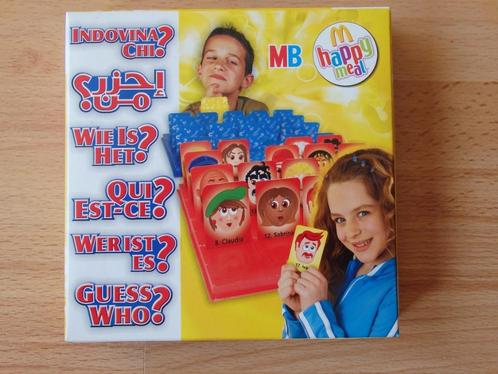 Wie is het? uit Mc Donalds Happy Meal 2008, Hobby en Vrije tijd, Gezelschapsspellen | Overige, Gebruikt, Ophalen
