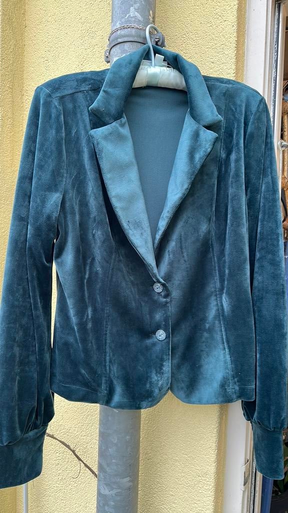 Helena Hart , Amsterdam,  fluwelen colbert xxl, Ophalen of Verzenden, Zo goed als nieuw, Maat 46/48 (XL) of groter