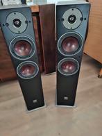 Dali Oberon 5 Zwart Essen fineer met garantie., Audio, Tv en Foto, Zo goed als nieuw, 120 watt of meer, Front, Rear of Stereo speakers