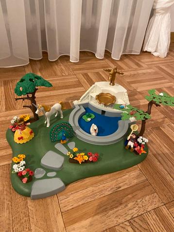 Playmobil 4137 paleistuin met vijfer en pompje beschikbaar voor biedingen