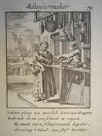 Gravure de borstelmaker, de schuijermaker, 18e eeuw, Antiek en Kunst, Kunst | Etsen en Gravures, Verzenden