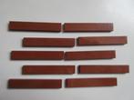 nr. 6939, 10 Roodbruine tegels 1x6. Verzenden is mogelijk., Ophalen, Zo goed als nieuw, Complete set, Lego