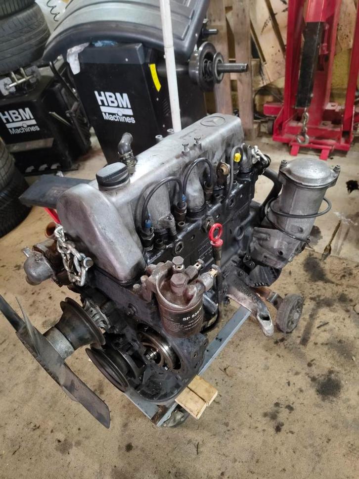 Mercedes OM616 Motorblok (240D), Auto-onderdelen, Motor en Toebehoren, Mercedes-Benz, Oldtimer onderdelen, Gebruikt, Ophalen of Verzenden