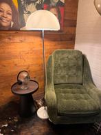 Vintage Design Vloerlamp met Kunststof Kap, Ophalen of Verzenden, Gebruikt, Kunststof, 150 tot 200 cm