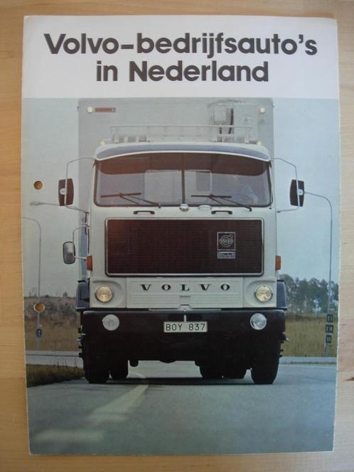 Volvo F88 F89 F85 F86 N7 N10 N12 Brochure ca 1974, Boeken, Auto's | Folders en Tijdschriften, Zo goed als nieuw, Volvo, Ophalen