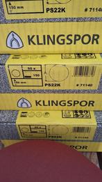 3 dozen Klingspor PS22k 150mm Schuurvellen 71140, Klingspor.nl, Klingspor, Nieuw, Ophalen of Verzenden