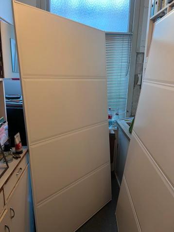 2x Pax Schuifdeuren Wit 100x201 cm - afbeelding 1