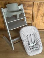 ZGAN Stokke Tripp Trapp met Newborn & Babyset, Ophalen of Verzenden, Zo goed als nieuw, Overige typen, Stoelverkleiner