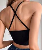 Nieuwe Soft and stretch bra top! Zwaart / Rood - M / S, Verzenden, Nieuw, Rood, Zonder mouw
