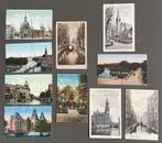 10 antieke ansichtkaarten van Amsterdam. 1910/1920, Ophalen of Verzenden, Voor 1920, Gelopen, Noord-Holland
