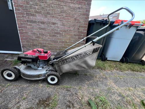Honda HR194 grasmaaier – krachtpatser, Tuin en Terras, Grasmaaiers, Gebruikt, Benzine-grasmaaier, 50 cm of meer, Cirkelmaaier