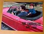 Folders fiat 1500 en 1200 cabrio, Ophalen of Verzenden, Zo goed als nieuw