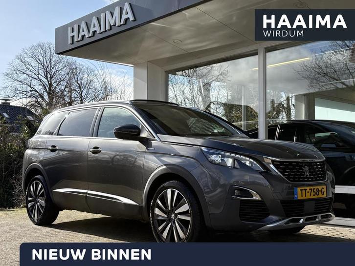 Peugeot 5008 1.2T 130pk Blue Lease GT-Line | Schuif-/kanteld, Auto's, Peugeot, Bedrijf, Te koop, 360° camera, ABS, Achteruitrijcamera